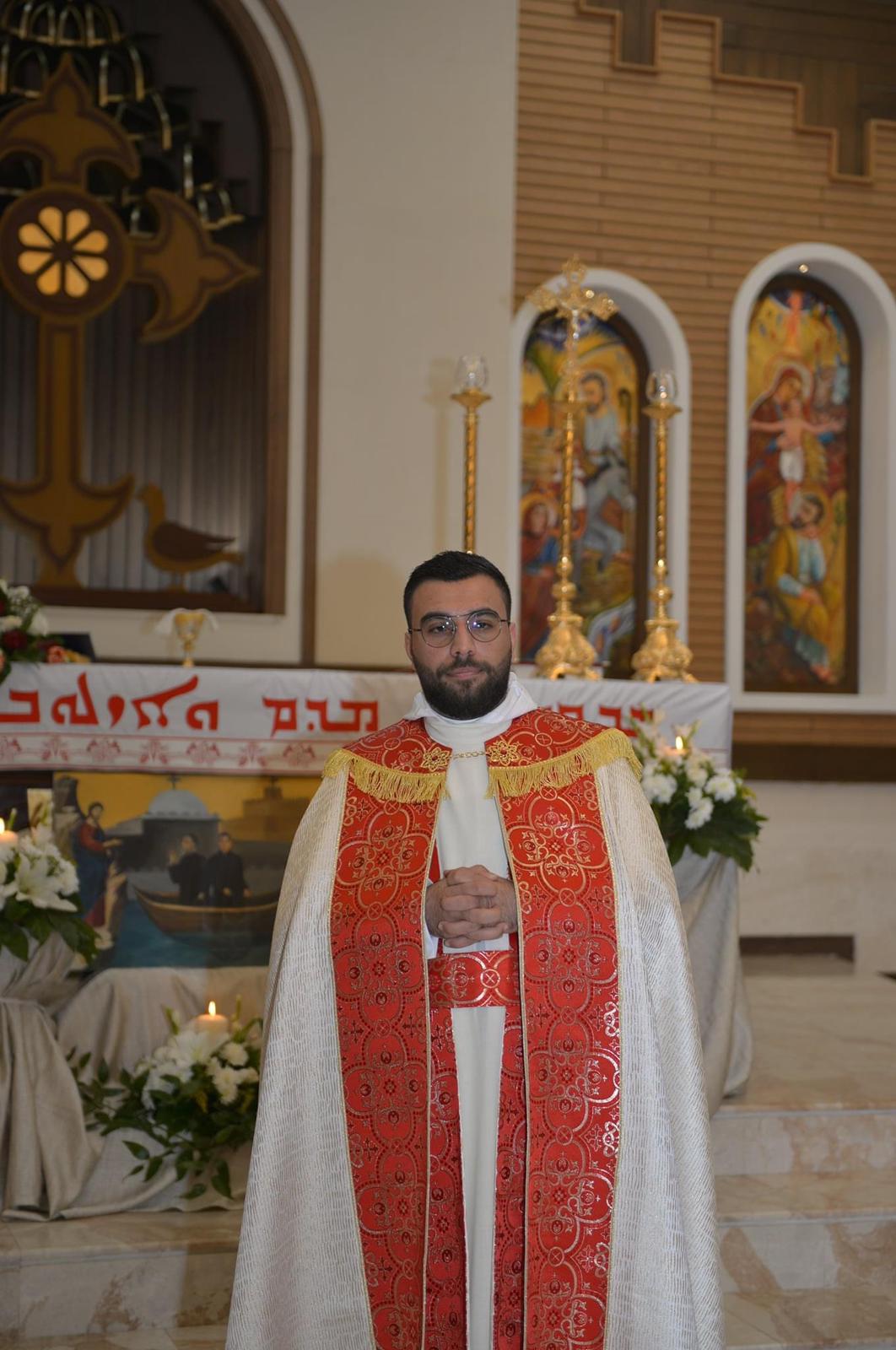 Fr Savio Handula after his ordination